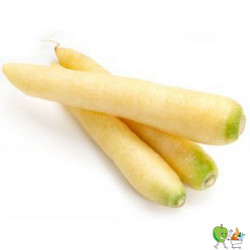 Carottes blanches - 1kg