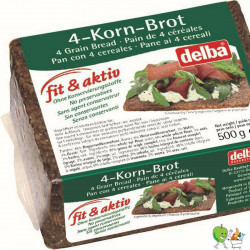 Pain de 4 céréales, Delba 500g