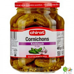 Cornichons à l'ail - Chirat...