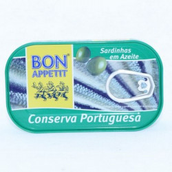 Sardines à l'huile d'olive...