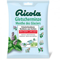 Ricola menthe des glaciers...