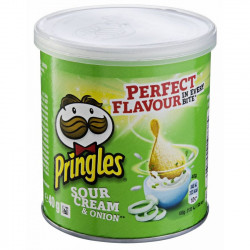 Pringles - oignons et crème...