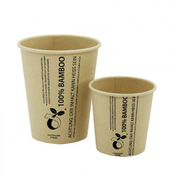 Gobelets jetables en Bambou