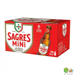 Bière - Sagres mini - 24 x...