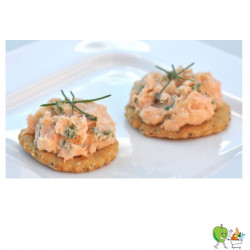 Rillette aux 2 saumons - 90g