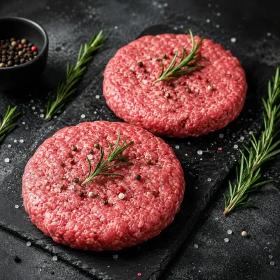 Hamburger de Boeuf Halal, 1 kilo
