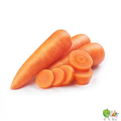 Carottes fanes bouquet - 1kg