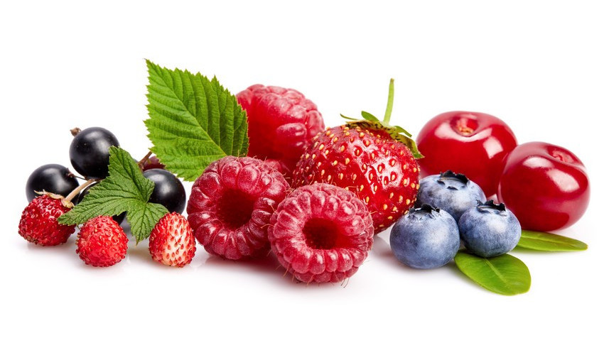 Fruits rouges, Baies & Raisins